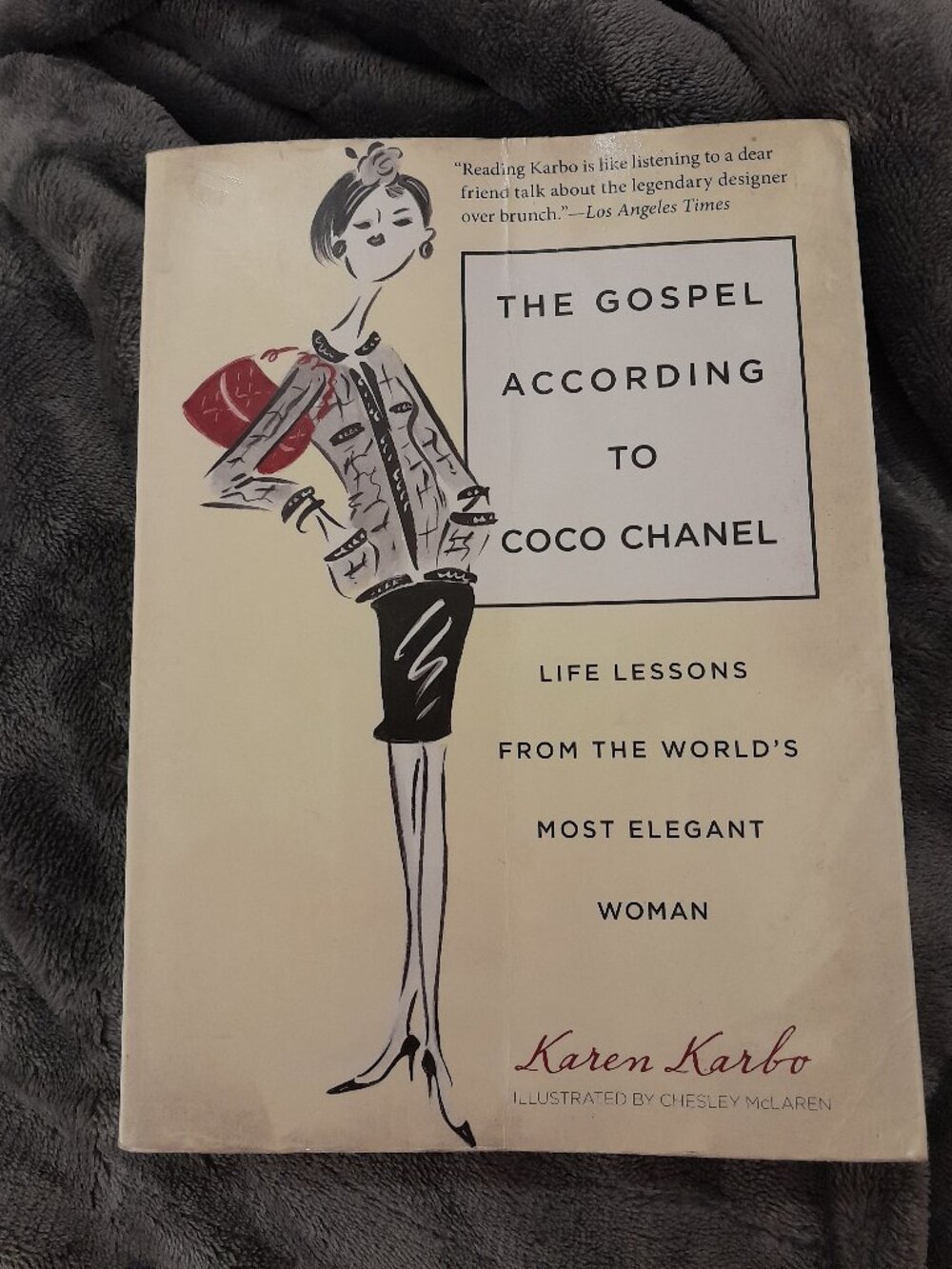 The Gospel According To Coco Chanel: Paperback Book